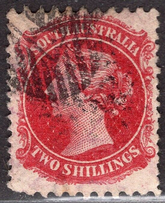 South Australia 1867/72 Stamp Sc. # 53f Perf: 10x12 1/2 Used