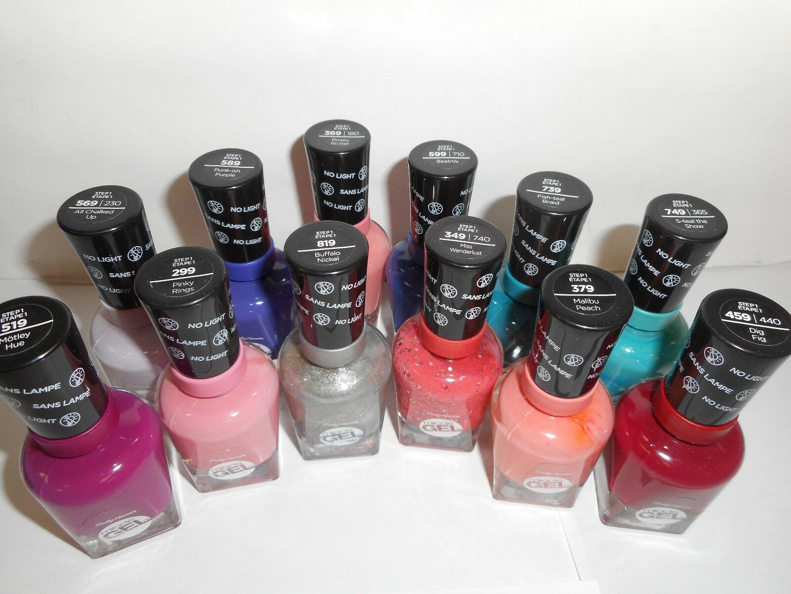 Buy2get 1 Free(add 3 To Cart) Sally Hansen Miracle Gel Nail Gel See Variations