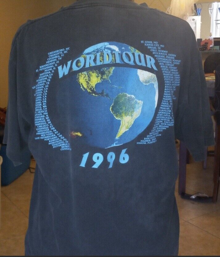 Vintage Acdc Ballbreaker Concert Shirt 1995  Large Rare