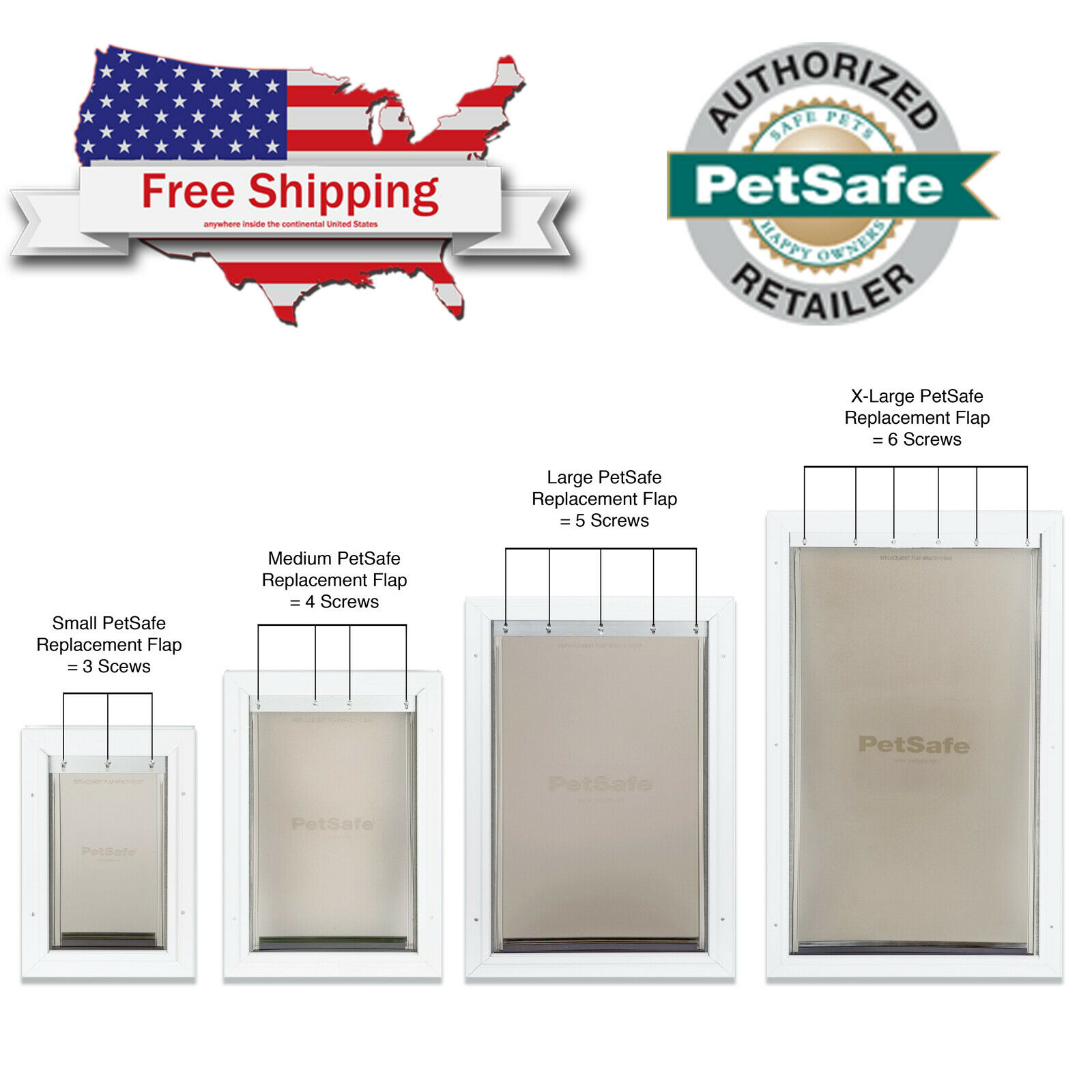 Petsafe Replacement Flap For Freedom Or Extreme Weather Dog Door