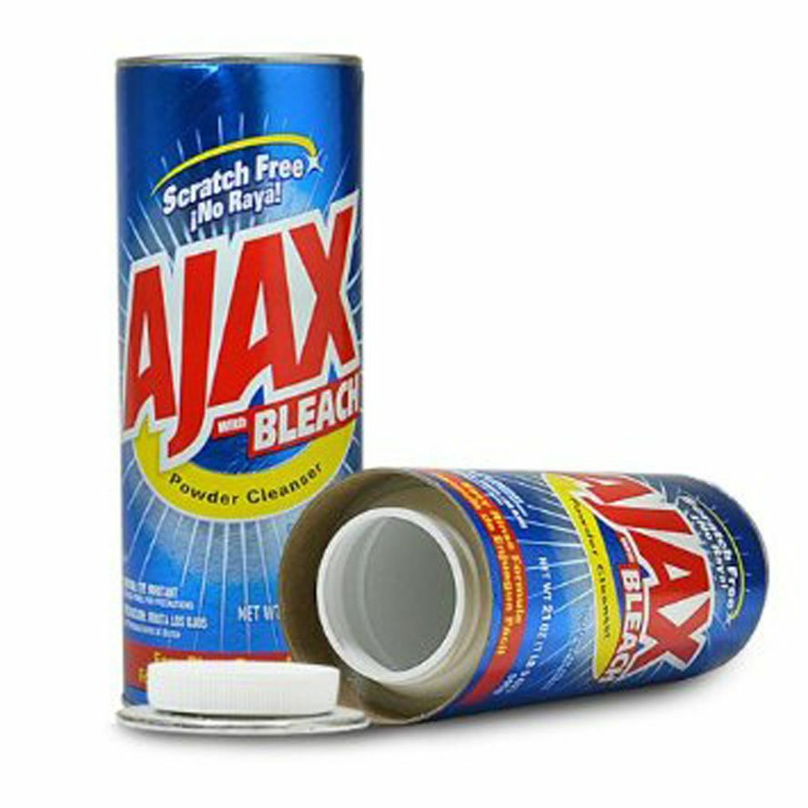 Ajax Bleach Powder Cleaner Diversion Safe Can Secret Hidden Storage Fake Stash *